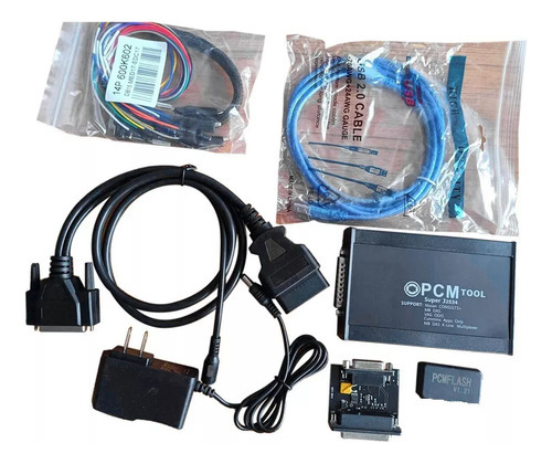 V2.21.22 Pcmtool Obd2 Bench Flash V1.20+v1.21 69 Módulos Lid