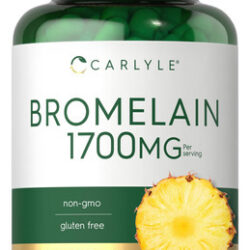 Suplemento Carlyle Bromelain 1700mg 90 Cápsulas