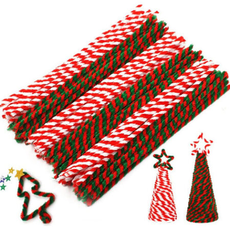 100 Peças De Pipas Limpia Para Decoração De Natal Artesanal - Imagem 2