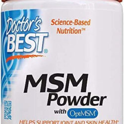 Doctors Best Msm Em Pó Com Optimsm, Não Ogm, Vegano, Sem G
