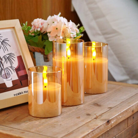 Lâmpada De Velas Elétricas Led Sem Chama De 3 Peças. — foto 3 Lâmpada De Velas Elétricas Led Sem Chama De 3 Peças. — foto 3