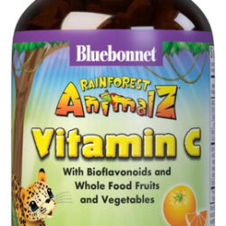 Vitamina C Bluebonnet 250mg 90 Comprimidos Mastigáveis