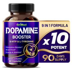 Grimed 5-htp L-tirosina Com Magnésio + L-teanina - 14.285 Mg