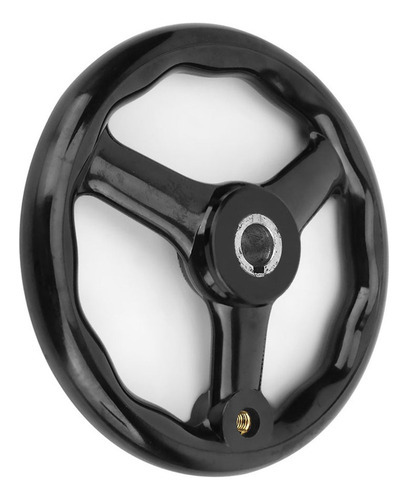 Y Volante De Torno De Baquelite Antiderrapante Preto De 3 - Imagem 6