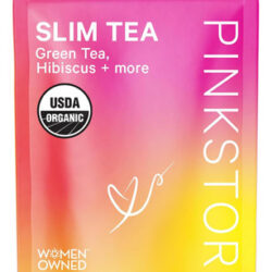 Chá Slim Orgânico Pink Stork - Raiz De Dente De Leão, Chá Ve