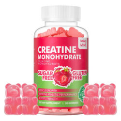 Gomas De Monohidrato De Creatina Novomins 5000 Mg Para Homen
