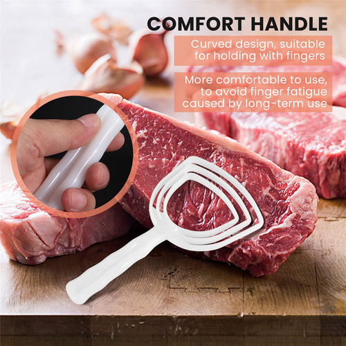 Raspador De Carne Raspador De Pó Ósseo Raspador Branco Sucat - Imagem 7