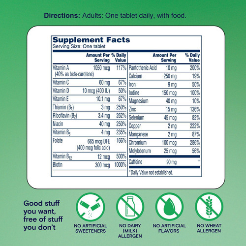 One A Day Energy Daily Essentials Multivitamínico, Suplement - Imagem 7