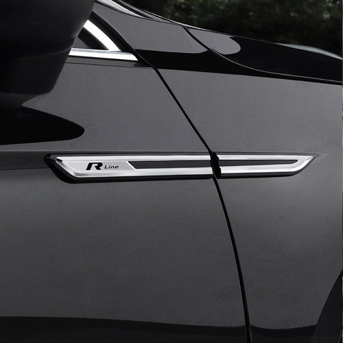 Para Passat B8 Chrome Car Side Fender Decoration Adesivo Car - Imagem 6
