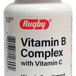 Complexo De Vitamina B De Rugby Com Suplemento De Vitamina C
