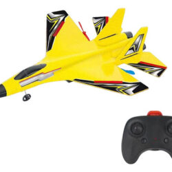 Aeronave A Jato De Controle De Rádio Fx622 2 Amarelo
