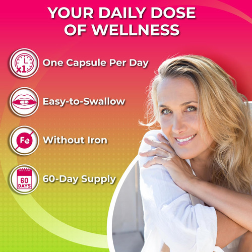 Multivitamínico Diário Feminino 50 Plus - Multivitamínico Ve - Imagem 2
