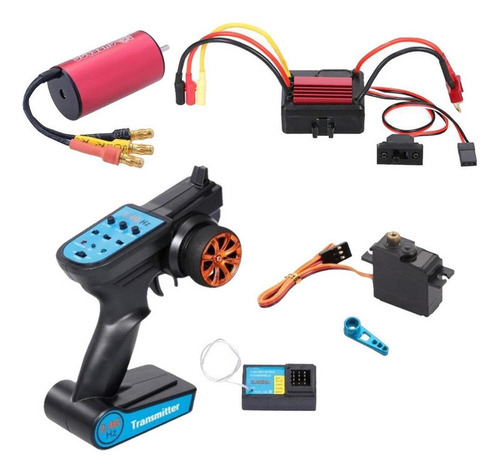 Motor Sem Escova, Receptor Esc, Controle Remoto, Servo - Imagem 2