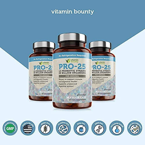 Vitamin Bounty Pro-25 Probióticos - 13 Cepas Probióticas, Sa - Imagem 7