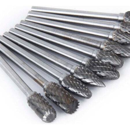 Kit 10 Limas Rotativa Carboneto Tungstênio Haste 6mm - Imagem 5