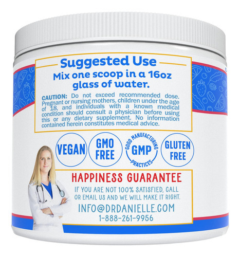 Dr. Danielles Original Electrolyte Powder - Hydration Drink - Imagem 3