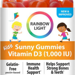 Rainbow Kids Sunny Gummies Vitamina Diu Frutas Sortidas Flvr