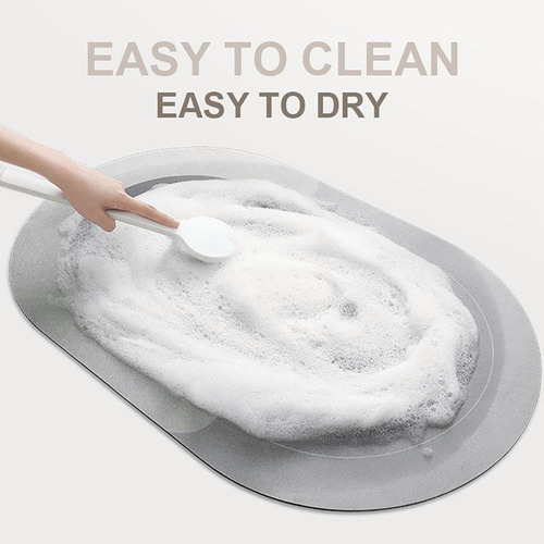 Dy Super Absorbent Floor Mat, Banheiro Absorvente E Quick-dr - Imagem 4