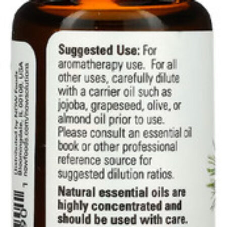 Óleo Agulha Pinheiro Now Foods 30 Ml Importado 5un - Imagem 3