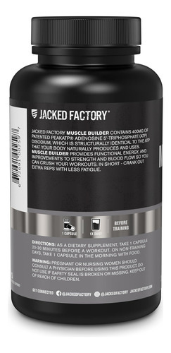 Jacked Factory Essentials Muscle Builder - Construtor Muscul - Imagem 8