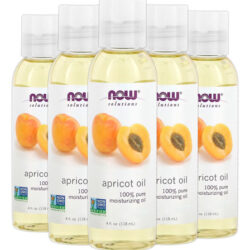 Óleo De Damasco Now Foods 100% Puro 118ml 5un