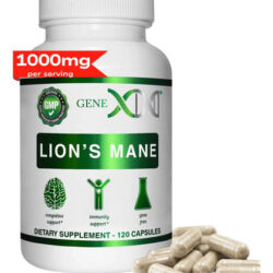 Suplemento Genex Formulas Lions Mane Com 100% Extrato De Lio