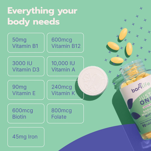 Apenas Um - Multivitamínico Bariátrico Com Ferro Uma Vez Ao - Imagem 5