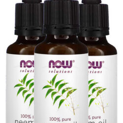 Óleo De Neem Now Foods 100% Pure 30ml Importado 3un