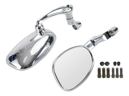 Espelhos Para Bobber Vulcan Chopper Maruder Virago Classic - Imagem 7