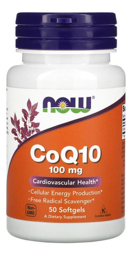 Agora, Alimentos - Coq10 Cardiovascular Health 100 Mg. - 50