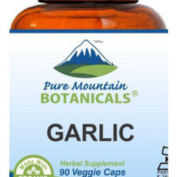 Pure Mountain Botanicals Garlic Pills-kosher Vegan Capsules