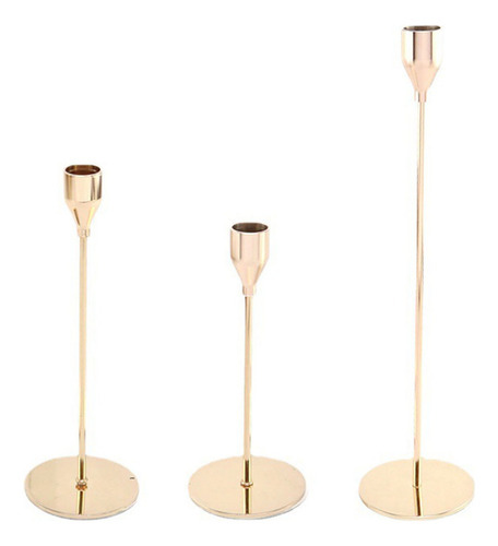 Castiçal Decorativo, Conjunto De Castiçais, Conjunto De 3 Pa - Imagem 3