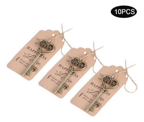 Com Tag Card Decoração De Casamento Abridores De Cerveja Abr - Imagem 6
