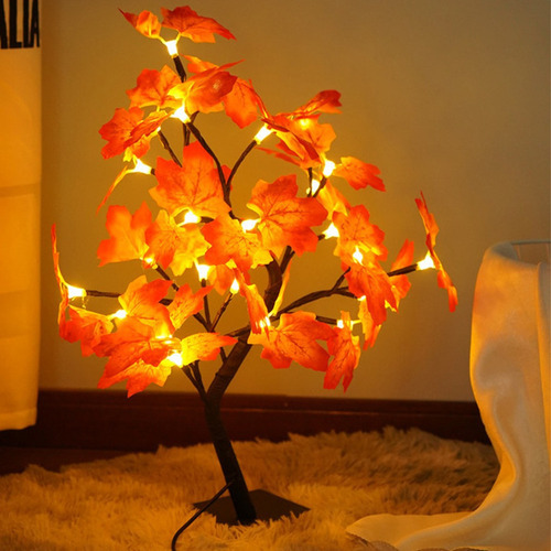 . Luzes De Decoração De Outono De Ação De Graças Luz - Imagem 10