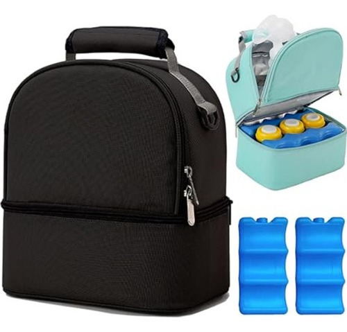 Bolsa Térmica De Leite Materno Com 2 Compressas De Gelo - Imagem 11