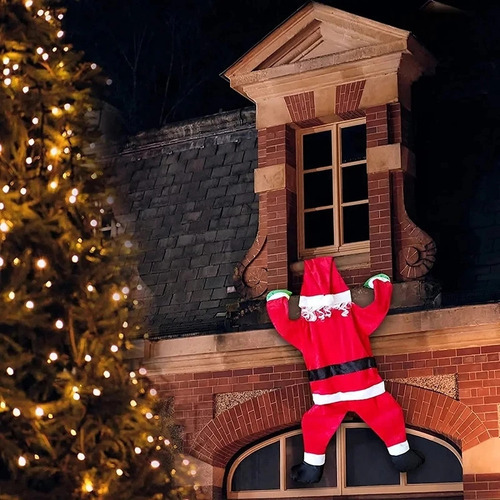 R Adequado Para Decoração De Papai Noel Em Portas E Janelas - Imagem 6
