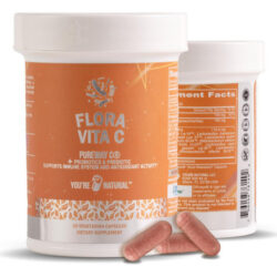 Probiótico E Antioxidante Flora Vita C, Pureway C Lipossomal