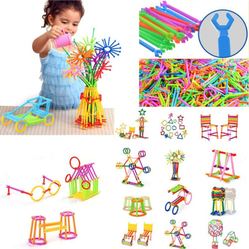 800 Peças De Brinquedos Educativos Para Crianças Diy Buildin - Imagem 6