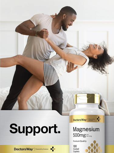 Suplemento Doctor"s Way Magnésio 500 Mg 100 Cápsulas - Imagem 7