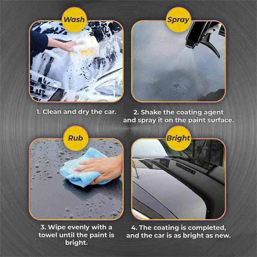 A 120ml Car Nano Reparação Spray Oxidação Líquido Ceram 4101 - Imagem 6