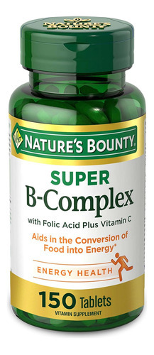 Vitamina B-12 Marca Nature S Bounty, 100 Mcg, 150 Comprimido