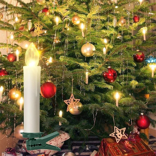 Luzes De Natal Led De 20 Unidades Luzes De Vela Para Árvore - Imagem 9