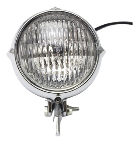 Lâmpada De Luz Âmbar Para Farol De Motocicleta Para Bobber