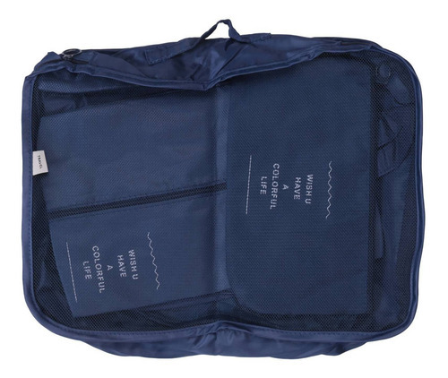Conjunto De 7 Peças De Sacolas De Roupas, Embalagem Quadrada - Imagem 10