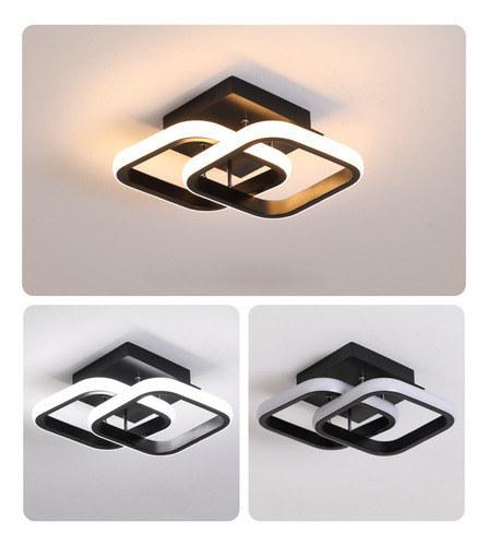 Luminária Pendente Moderna, Quarto, Luz Led De 20 Cm - Imagem 6