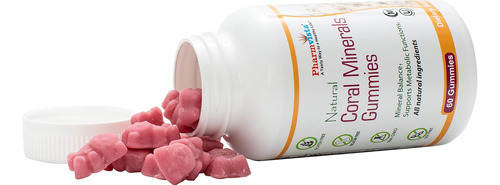 Gomas De Cálcio Pharmvista Coral Com Minerais Residuais - Go - Imagem 3