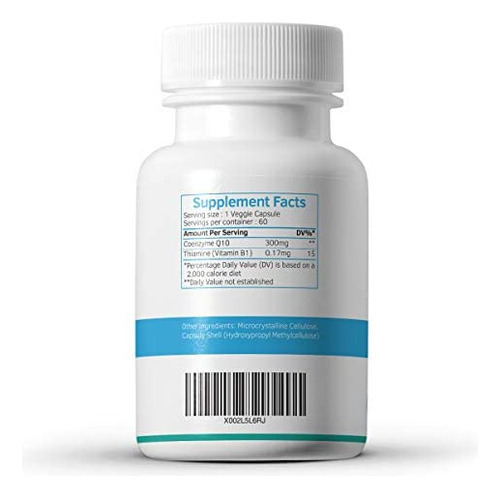 Co Enzima Q10 Coqmg 60 Cápsulas - Forma Trans Superior Natur - Imagem 2