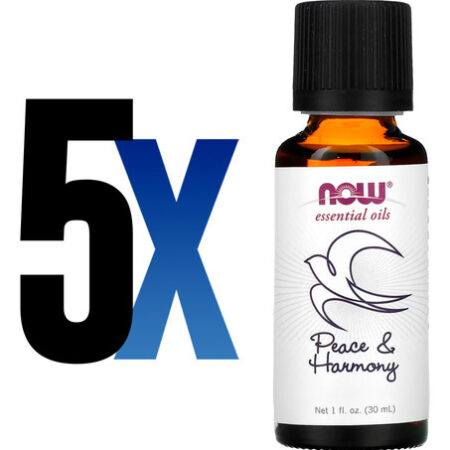 Mistura De Óleos Paz E Harmonia Now Foods 30ml Importado 5un - Imagem 2