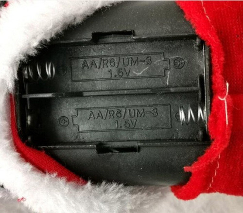 Novo Papai Noel Musical Subindo Escadas Elétricas De Natal - Imagem 4