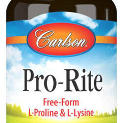 Carlson - Pro-rite, L-prolina E L-lisina De Forma Livre, Saú